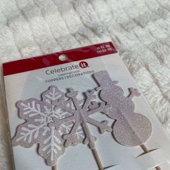 CELEBRATION Cookie Cutters Baking Molds Kitchen Cute Stocking‎ Reindeer Snowman - Picture 3 of 5